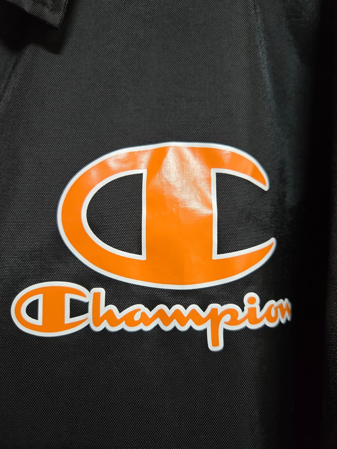 챔피온 정품 블랙 코치 자켓(XL사이즈) 상품이미지4