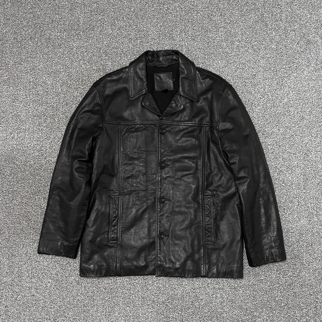 제이크루 레더 카코트 가죽자켓 상품이미지1