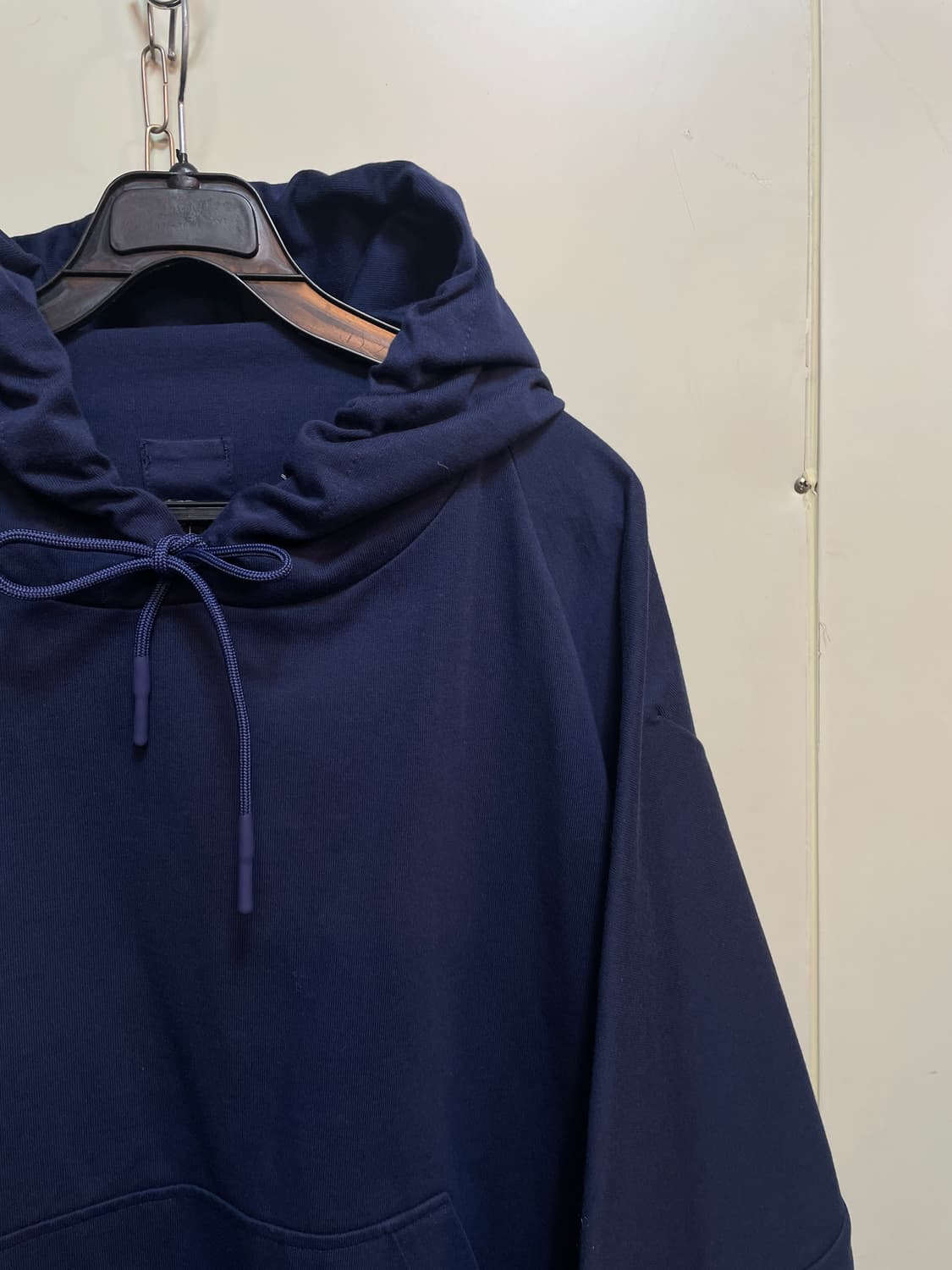 나이키 ESC 멘즈 니트 풀오버 후디 미드나이트 네이비 상품이미지3