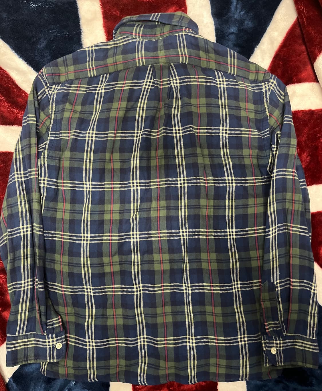 폴로 랄프로렌 클래식핏 체크 셔츠 M 상품이미지5