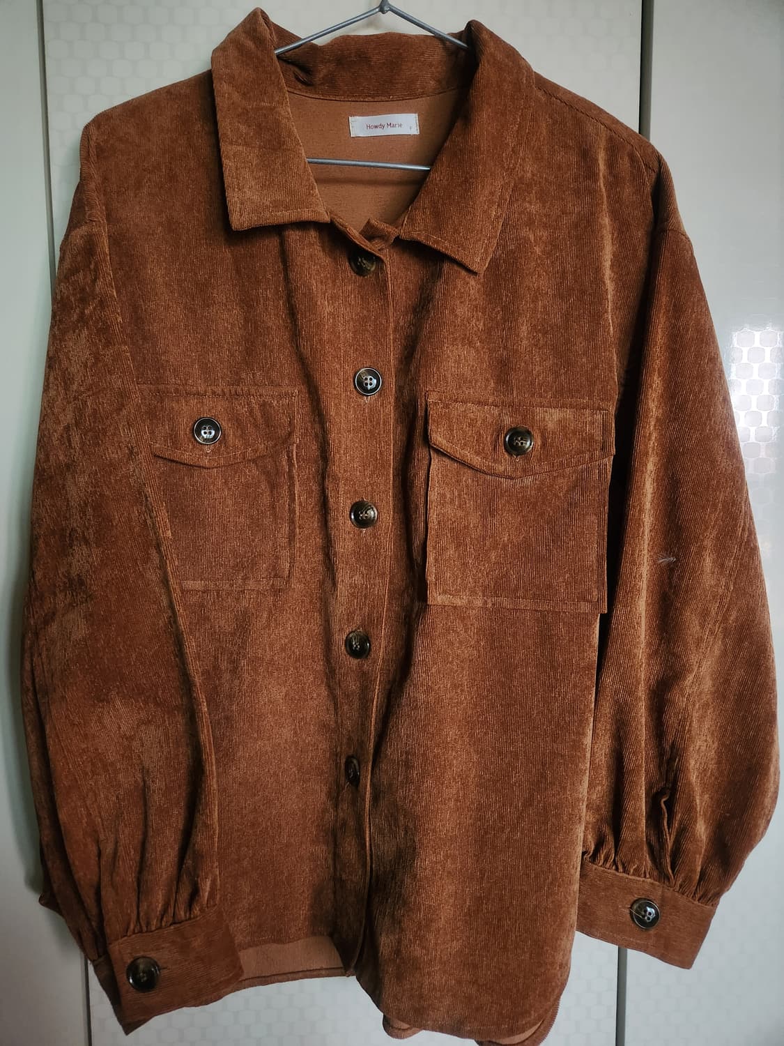 일본 빈티지 골덴 셔츠 상품이미지2