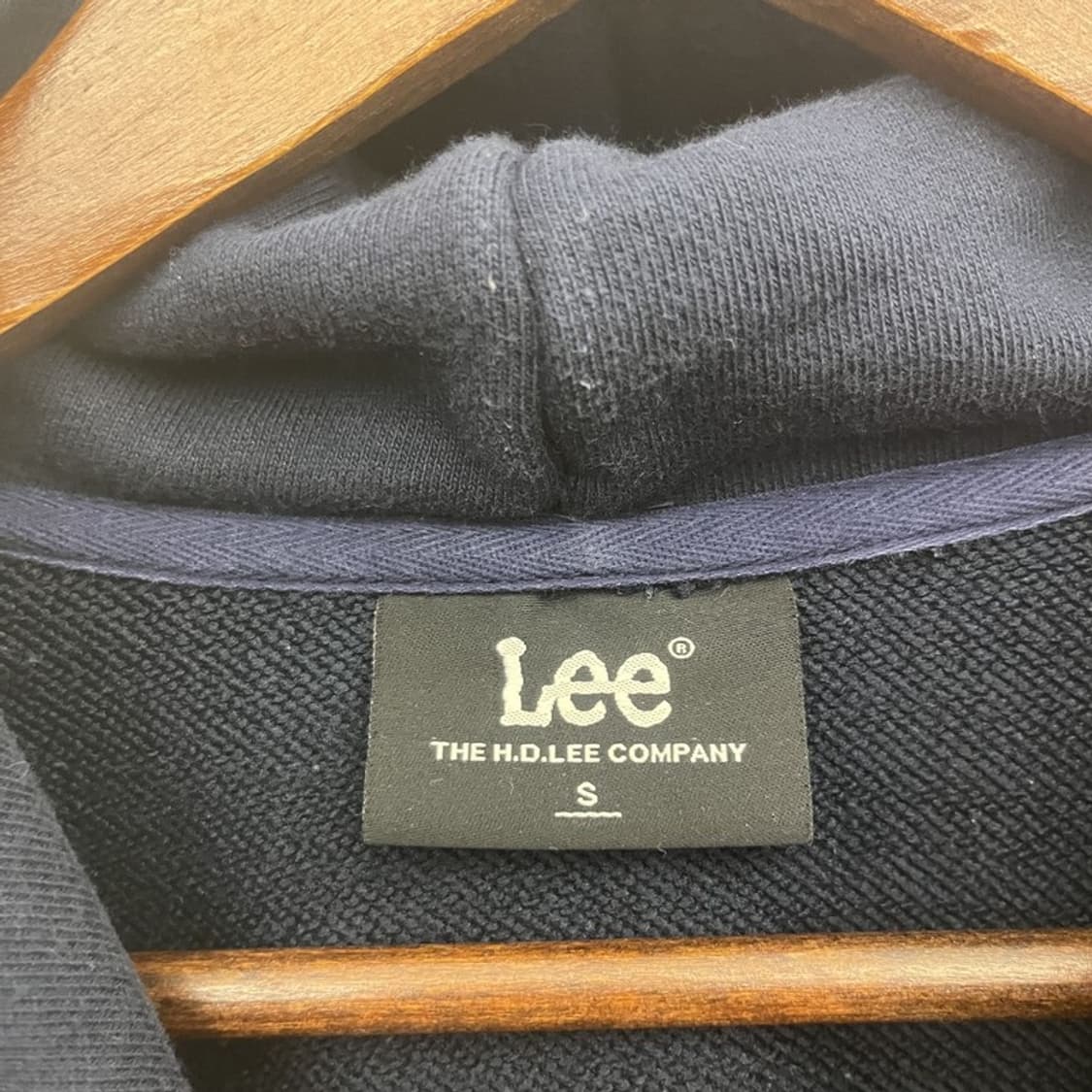 LEE 리 올드스쿨 레트로 빈티지 빅로고 후드티 S C09797 상품이미지5