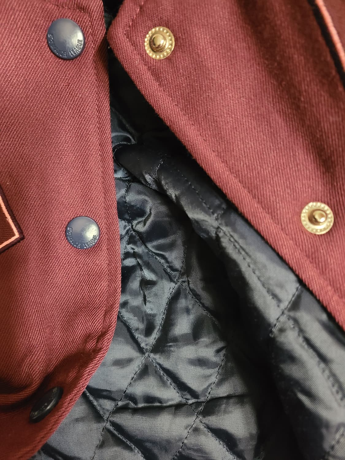 MLB 여자 야구점퍼 버건디s 상품이미지10