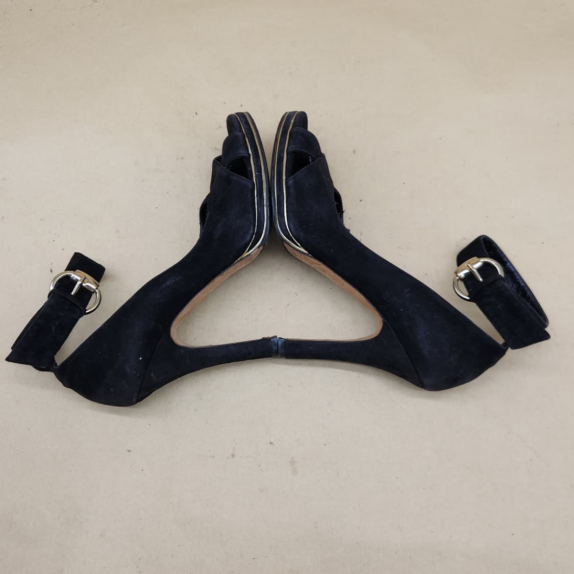 구찌 여성하이힐 235 굽11 상품이미지5