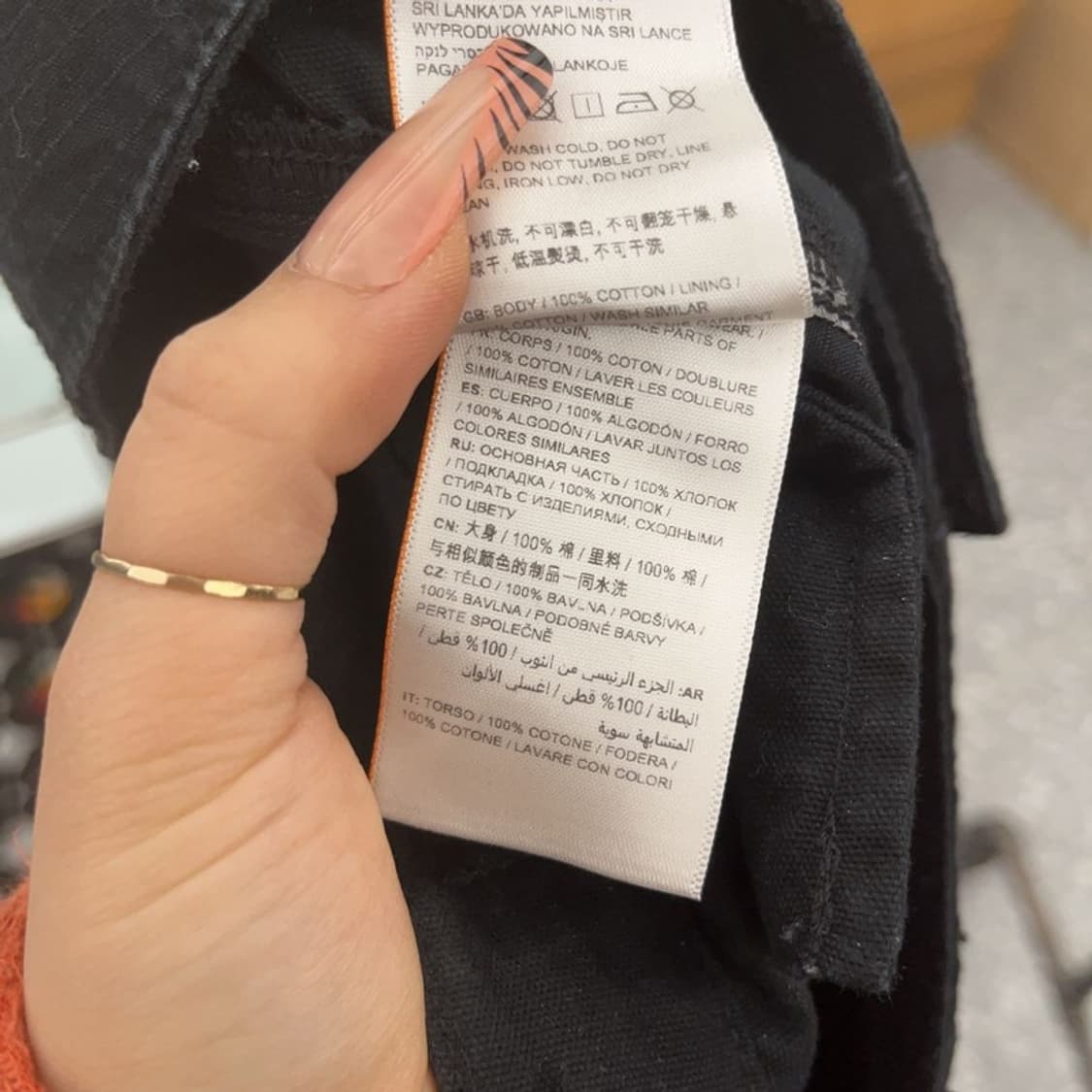 슈퍼드라이 빈티지 레트로 스트릿 힙합 카고팬츠 34인치 C08310 상품이미지7