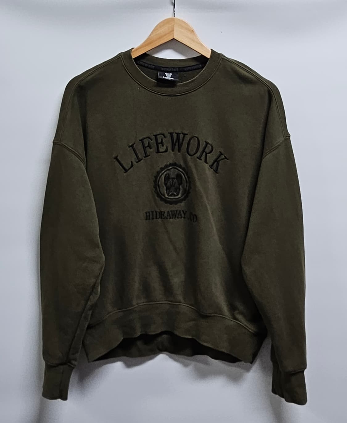 라이프워크 여성 맨투맨 FREE 상품이미지1