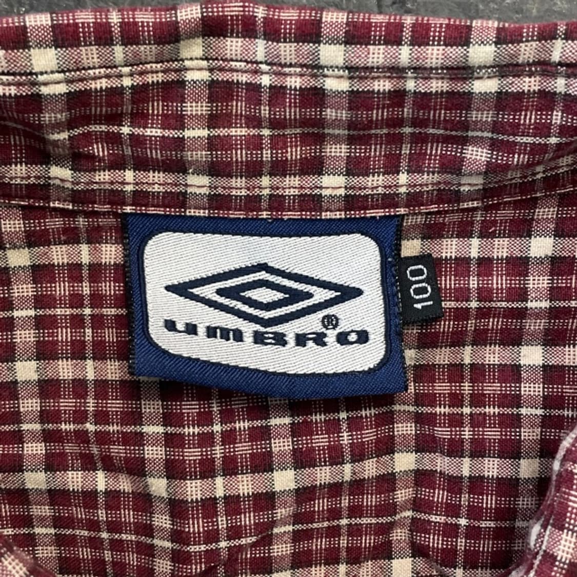 100 엄브로 체크셔츠 상품이미지3