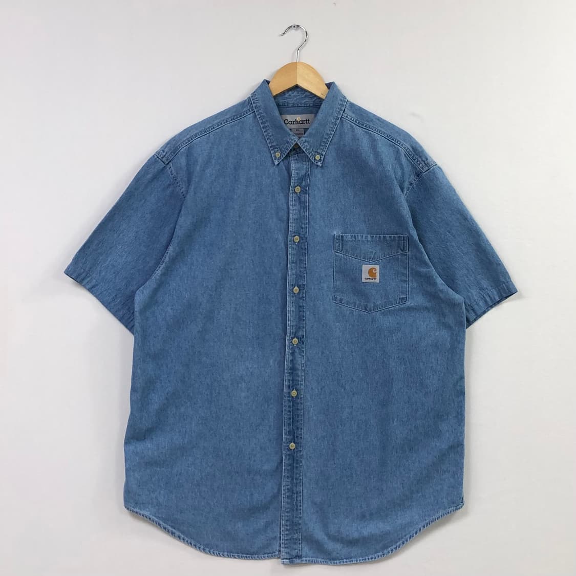 XL 칼하트 데님 셔츠 상품이미지2