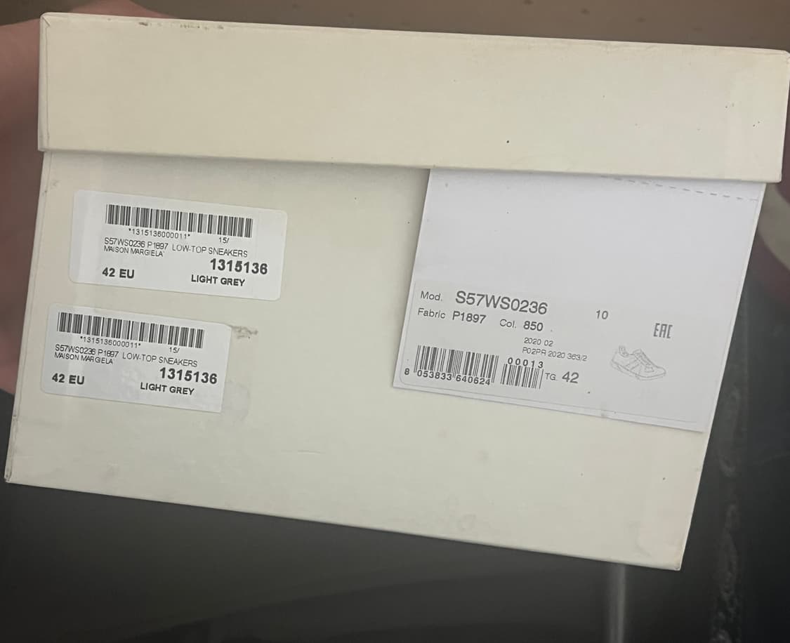 Maison Margiela  독일군 라이트 그레이 42 새상품 상품이미지2