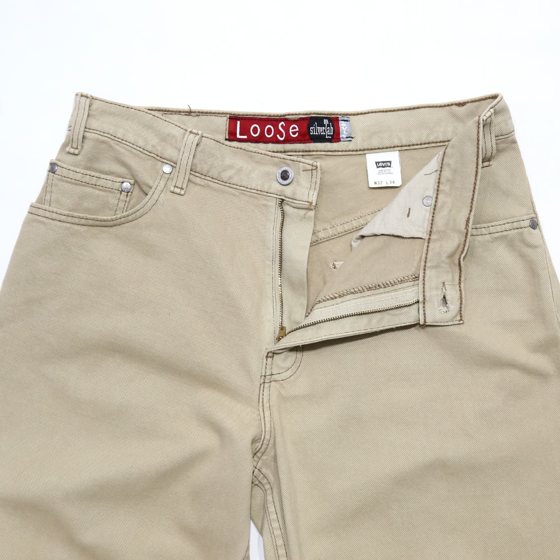 리바이스 빈티지 실버탭 루즈 90s made in usa (32) 상품이미지4