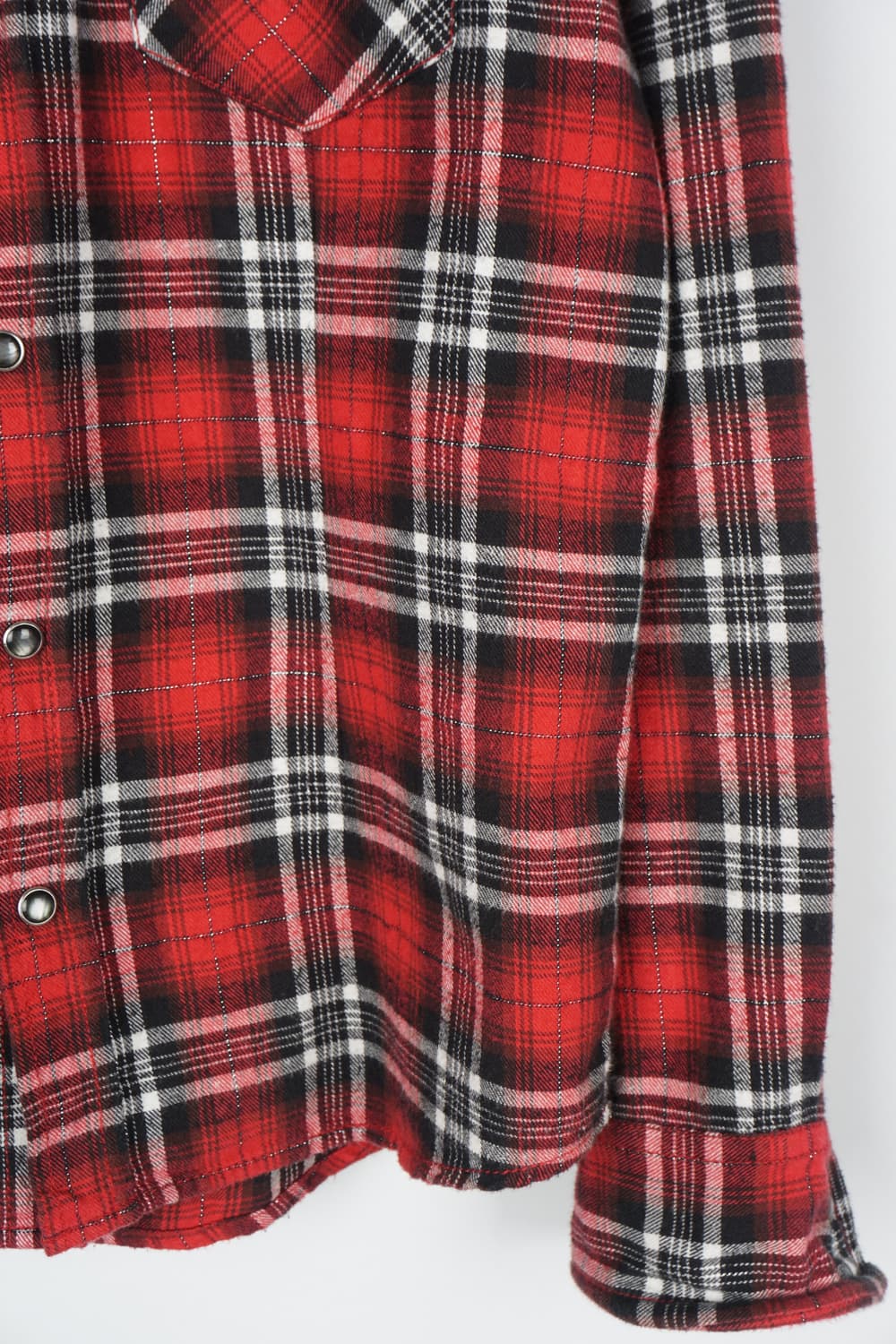  VON DUTCH plaid check western shirt 상품이미지4