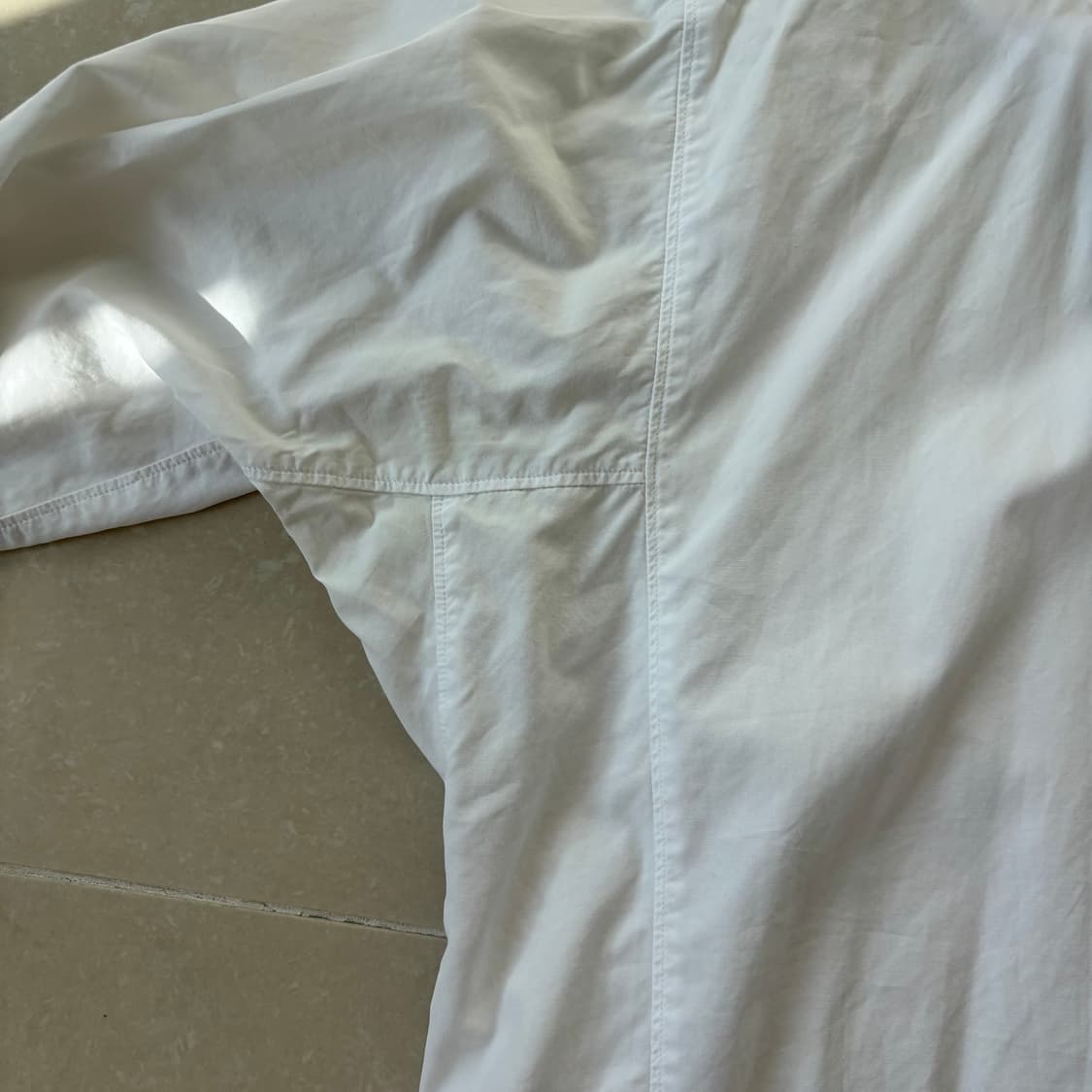 Comme des garcons 꼼데가르송 화이트 코튼 셔츠 M 상품이미지3