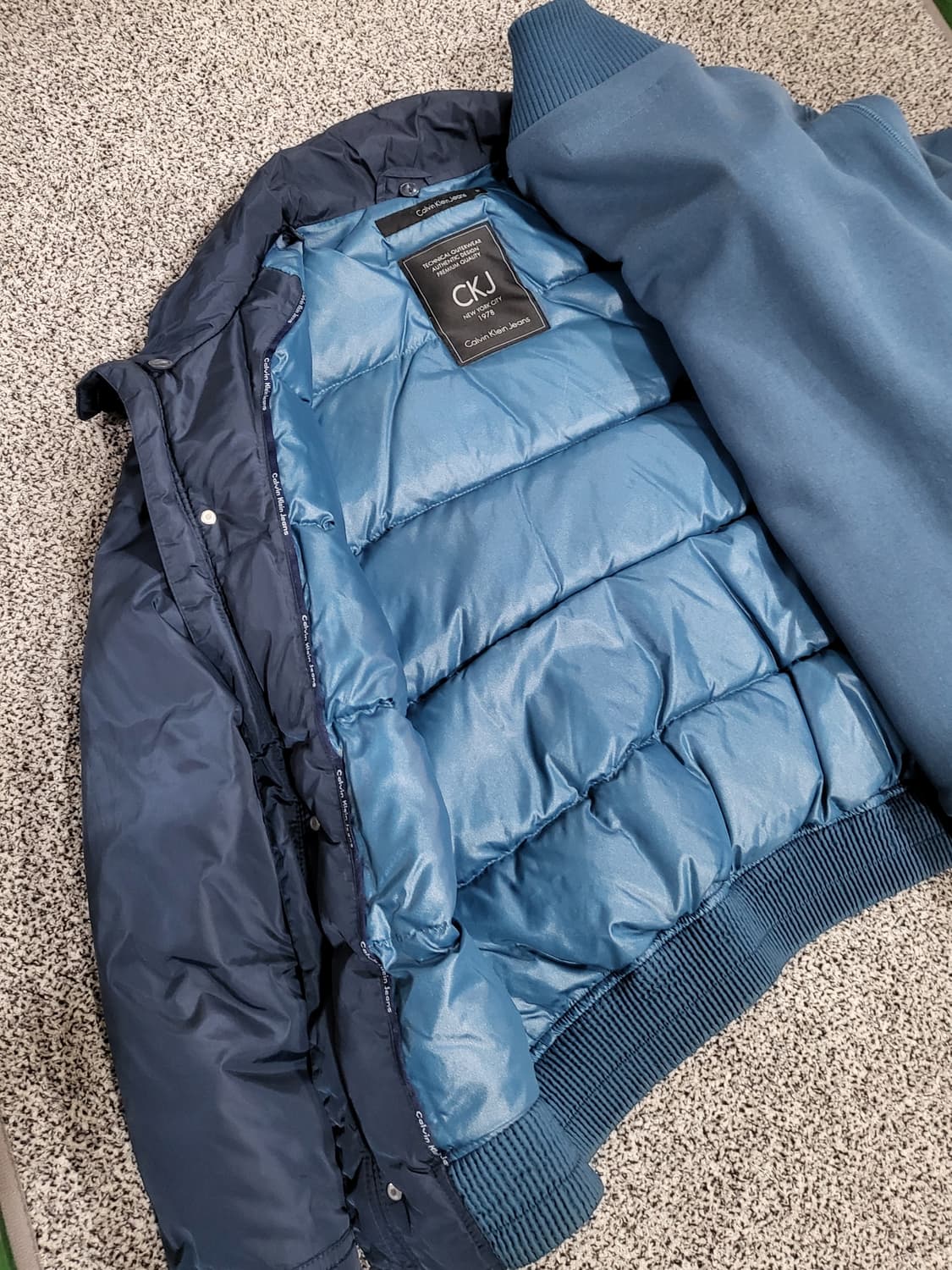 (이너자켓포함)캘빈클라인 패딩 자켓  상품이미지5