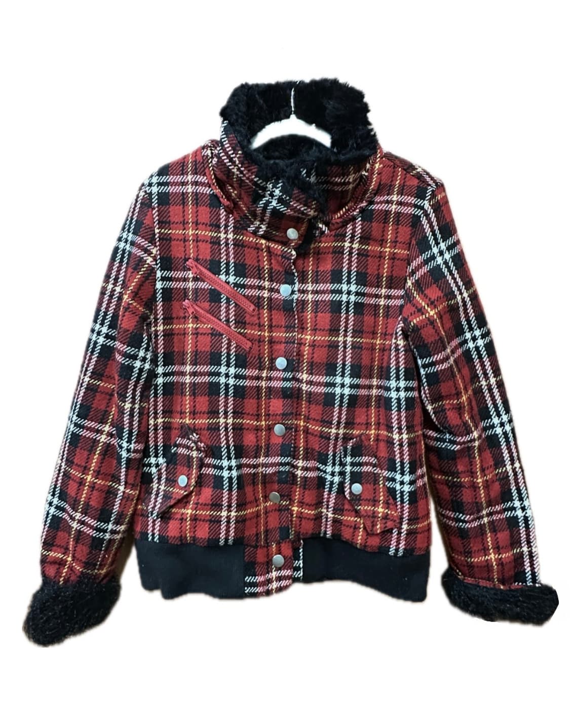 세실맥비 Cecil McBee 자켓 체크 코트 상품이미지3