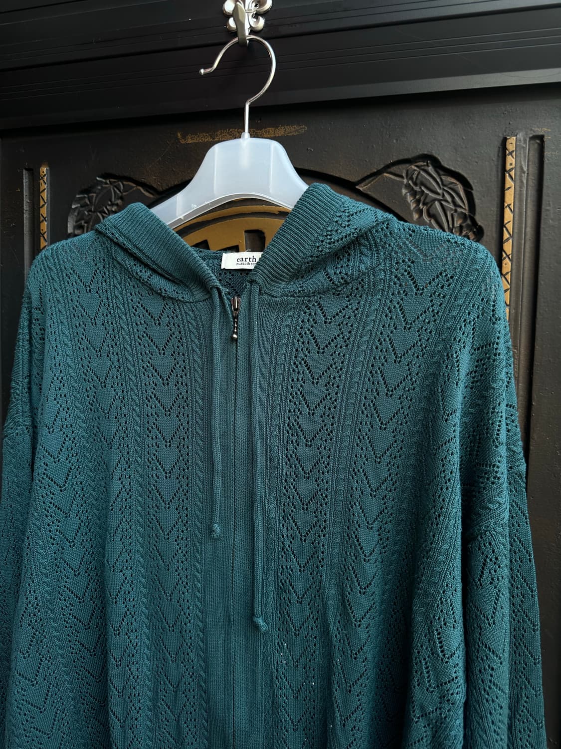 earth music lace hoody zipup 상품이미지2