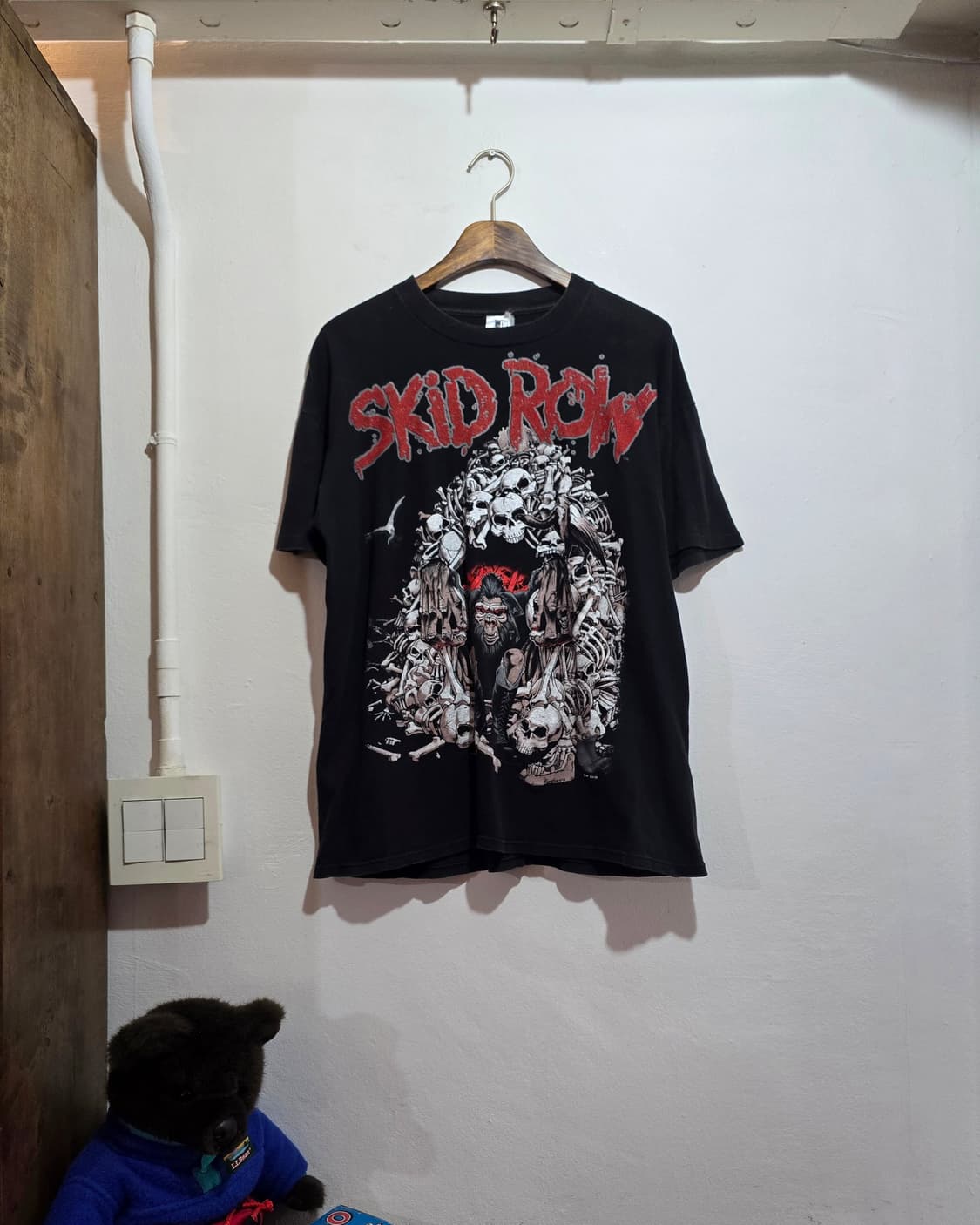 스키드 로우 빈티지 밴드 티셔츠 (Skid Row Band Tee) 상품이미지1