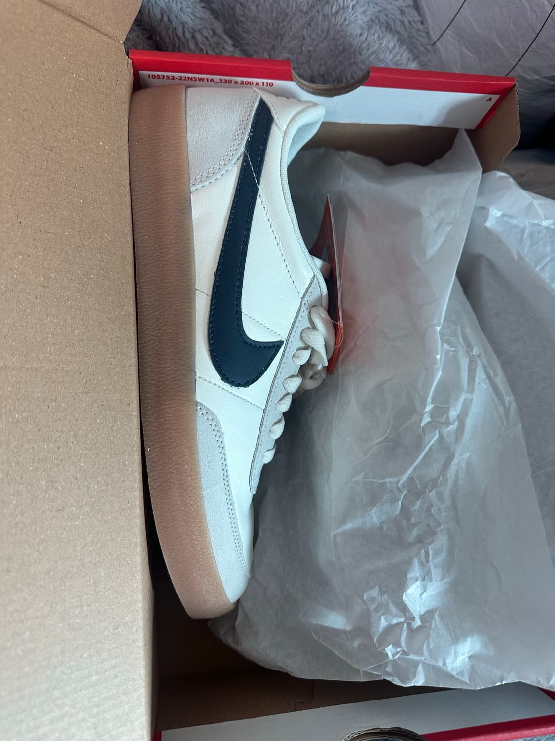 나이키 x 제이크루 킬샷 2 세일 미드나잇 네이비 상품이미지3