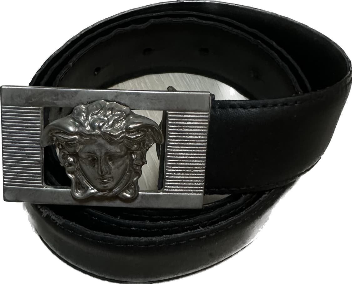 90‘s gianni versace silver  medusa belt 상품이미지1