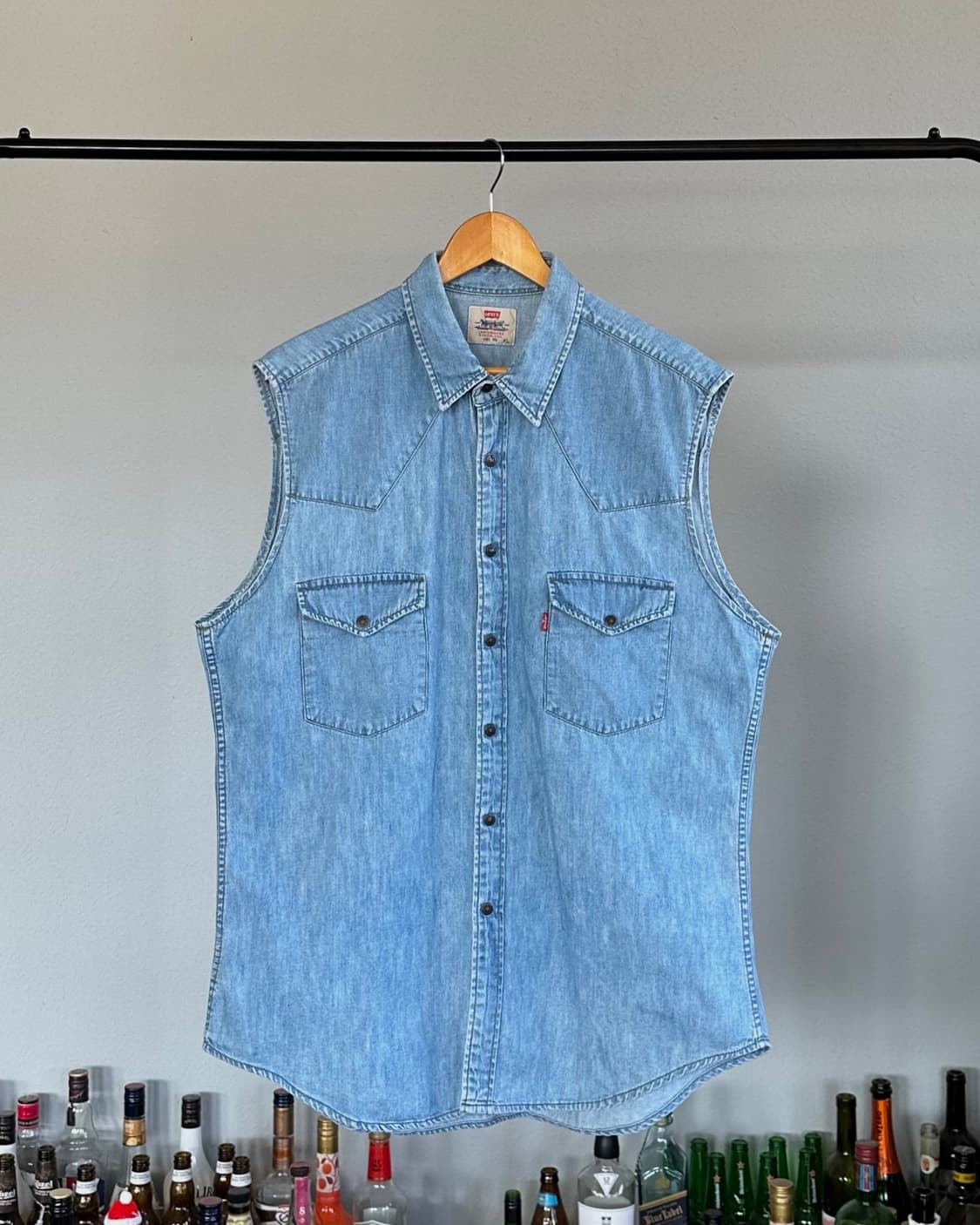 [XL]리바이스 Levi's 90s 웨스턴 데님 워크 베스트 상품이미지1