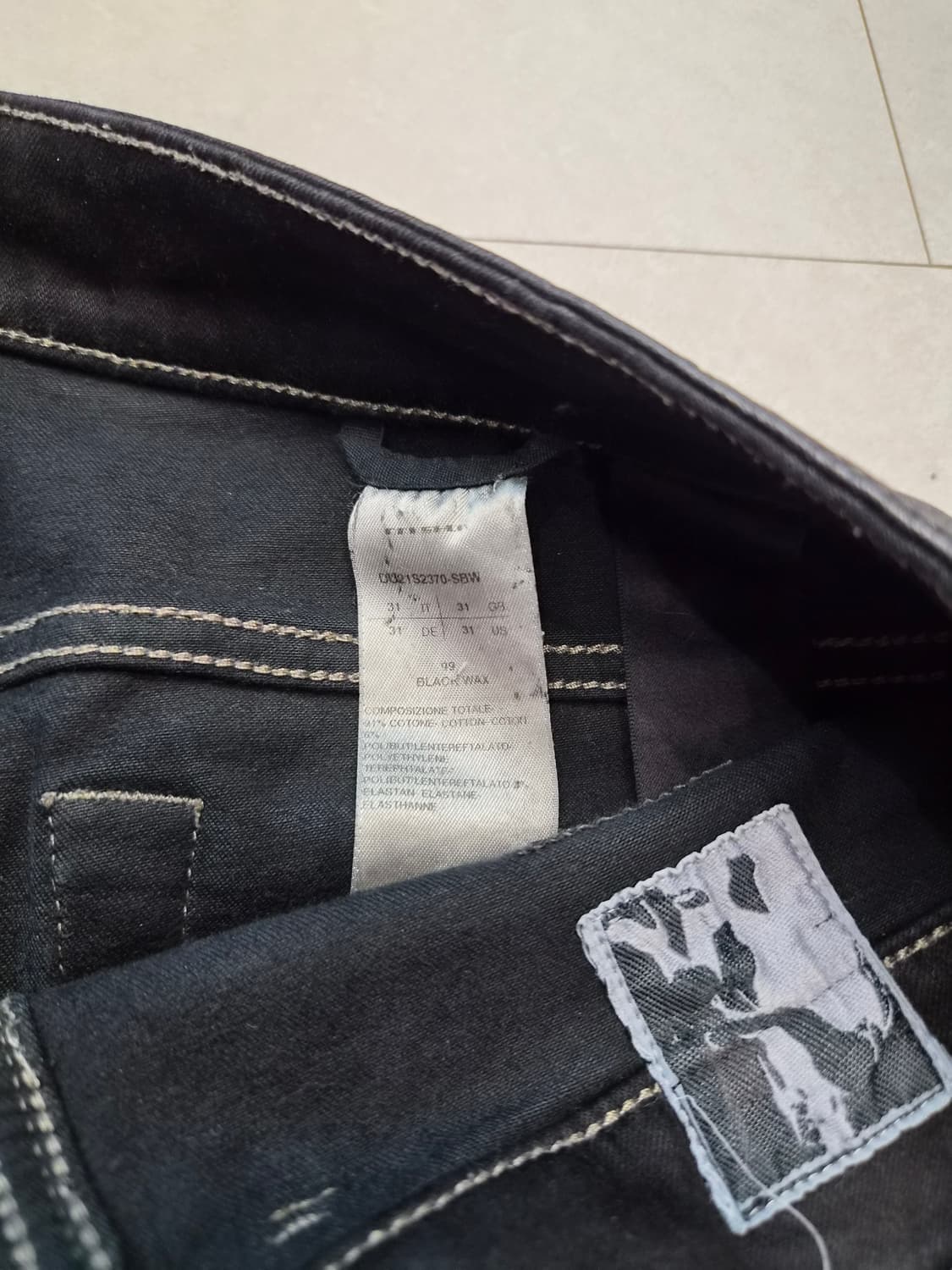 릭오웬스 다크쉐도우 이지크리치진 플레어 커스텀 31 상품이미지5