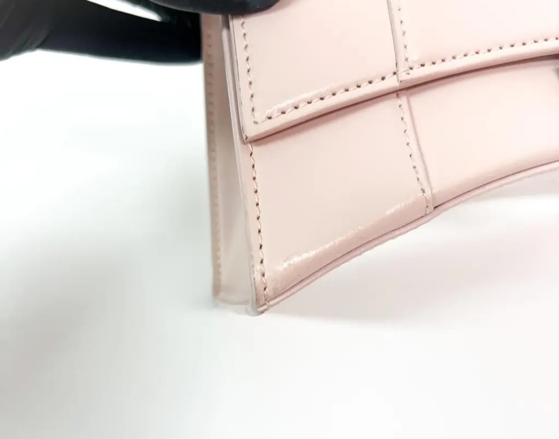 발렌시아가  아워글래스 탑핸들 스몰 핑크 상품이미지9