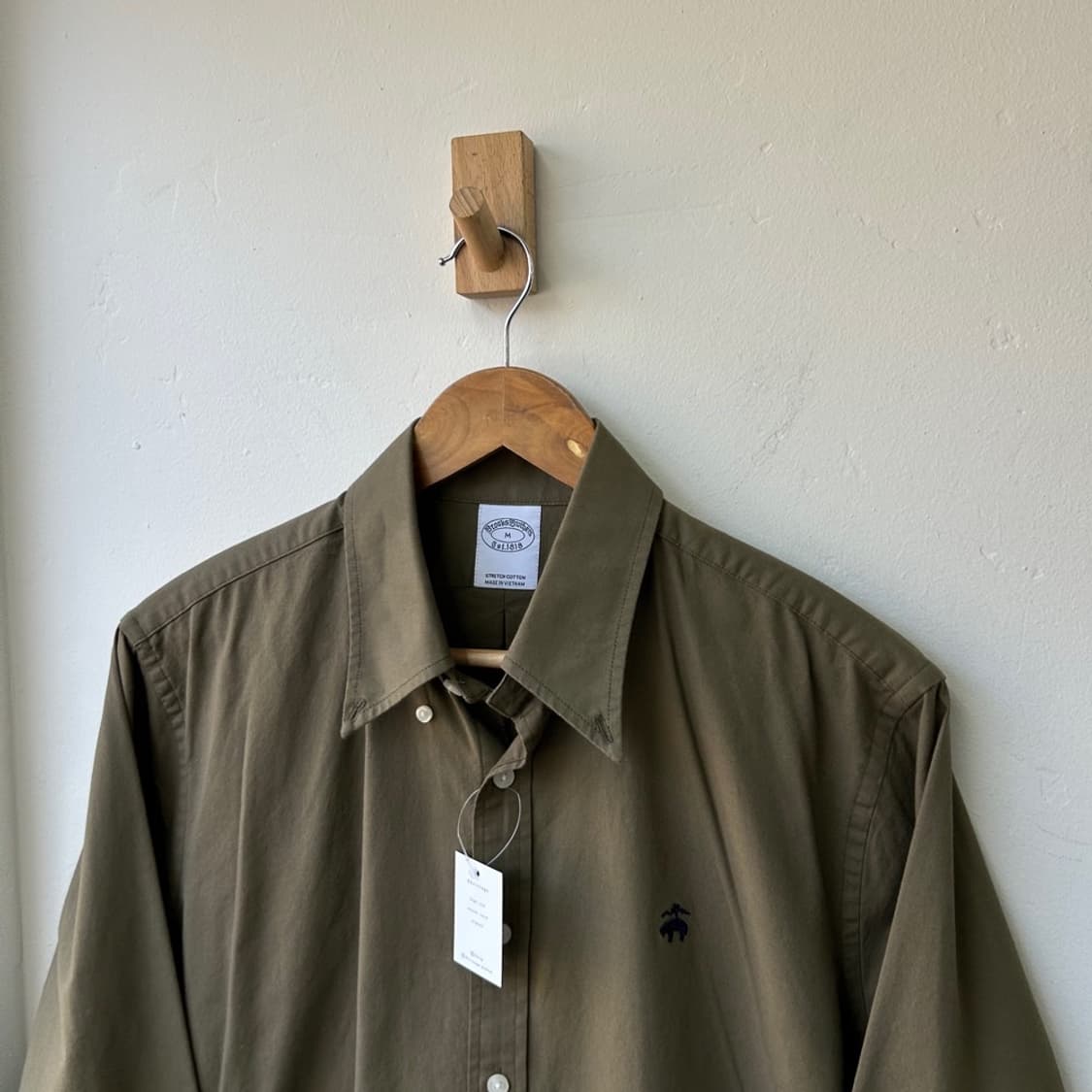 16618 - 브룩스 브라더스 카키 셔츠 상품이미지1