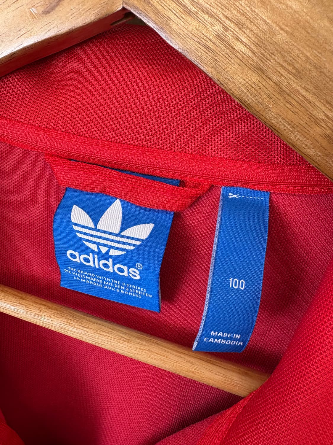 아디다스 빈티지 03 트랙탑 져지 레드 상품이미지6