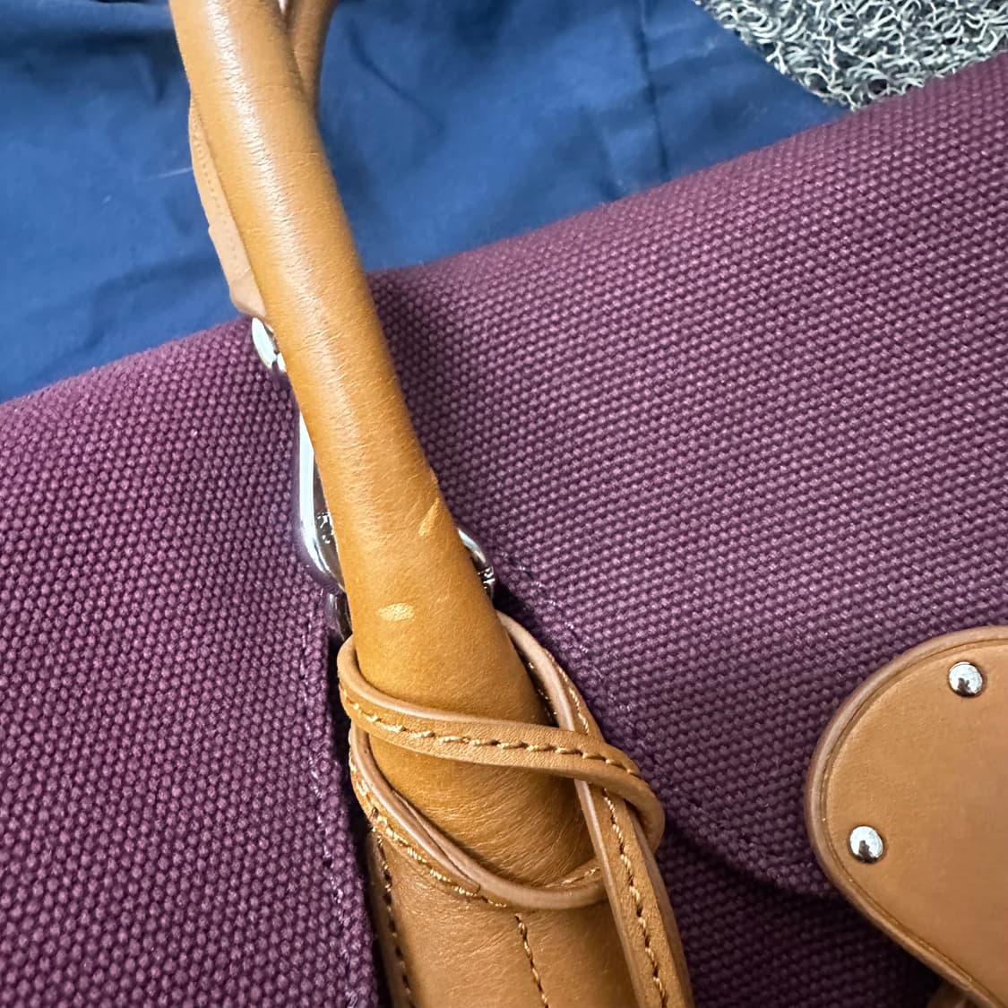 POLO 폴로 랄프로렌 구성품 포함 캔버스 리키백 크로스백 토트백 가방  상품이미지7