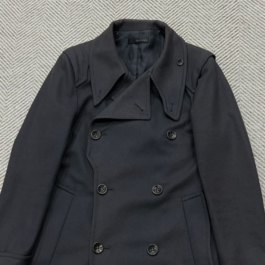우영미 울 캐시미어 더블코트 v1975 상품이미지3