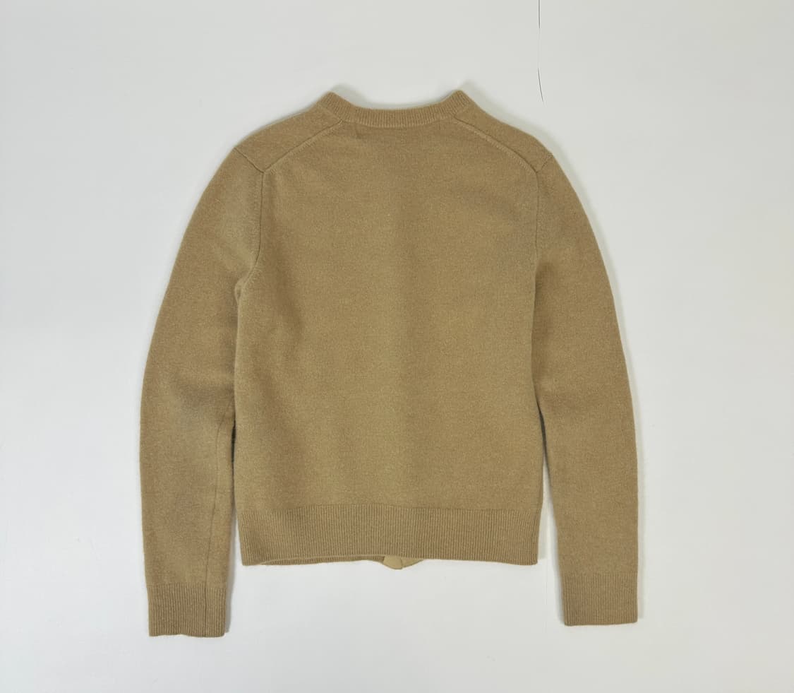 꼼데가르송 플레이 블랙와펜 베이지 가디건 xs 상품이미지3