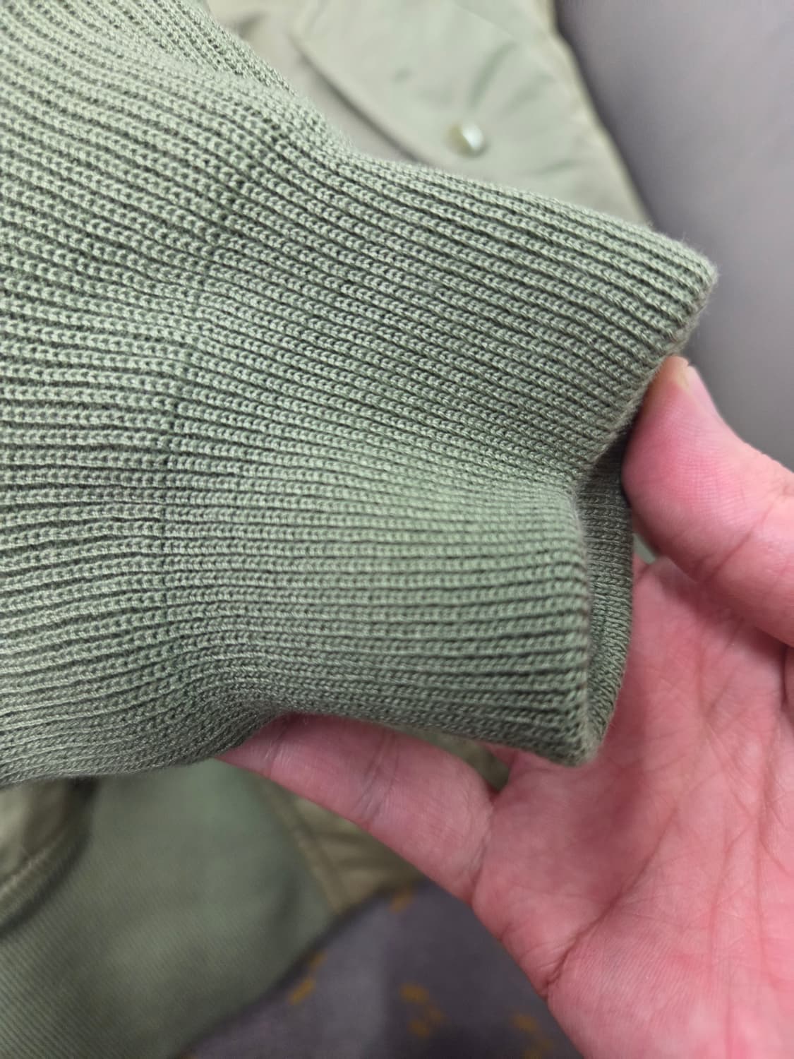 알파인더스트리 ma-1 세이지 그린 새제품 B급 상품이미지5