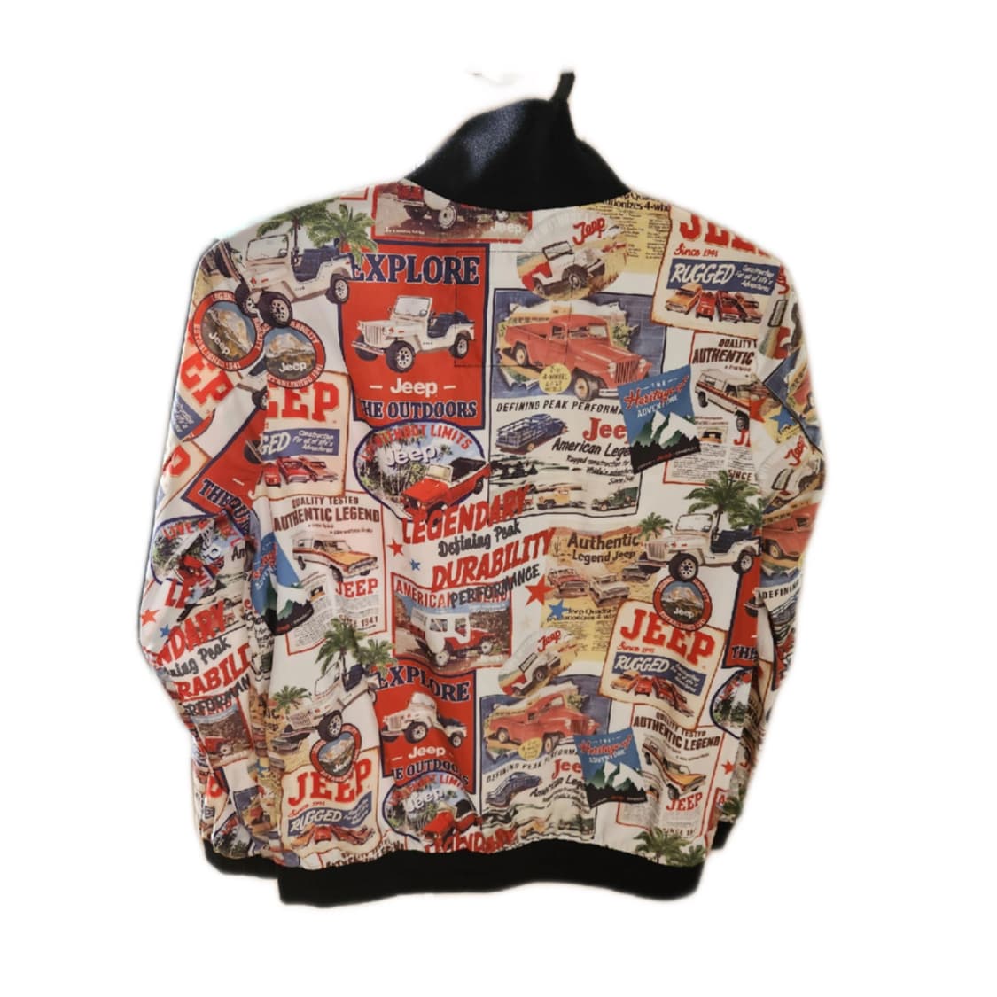 ❤️Jeep 희귀 빈티지 프린트 바람막이 자켓❤️ 상품이미지2