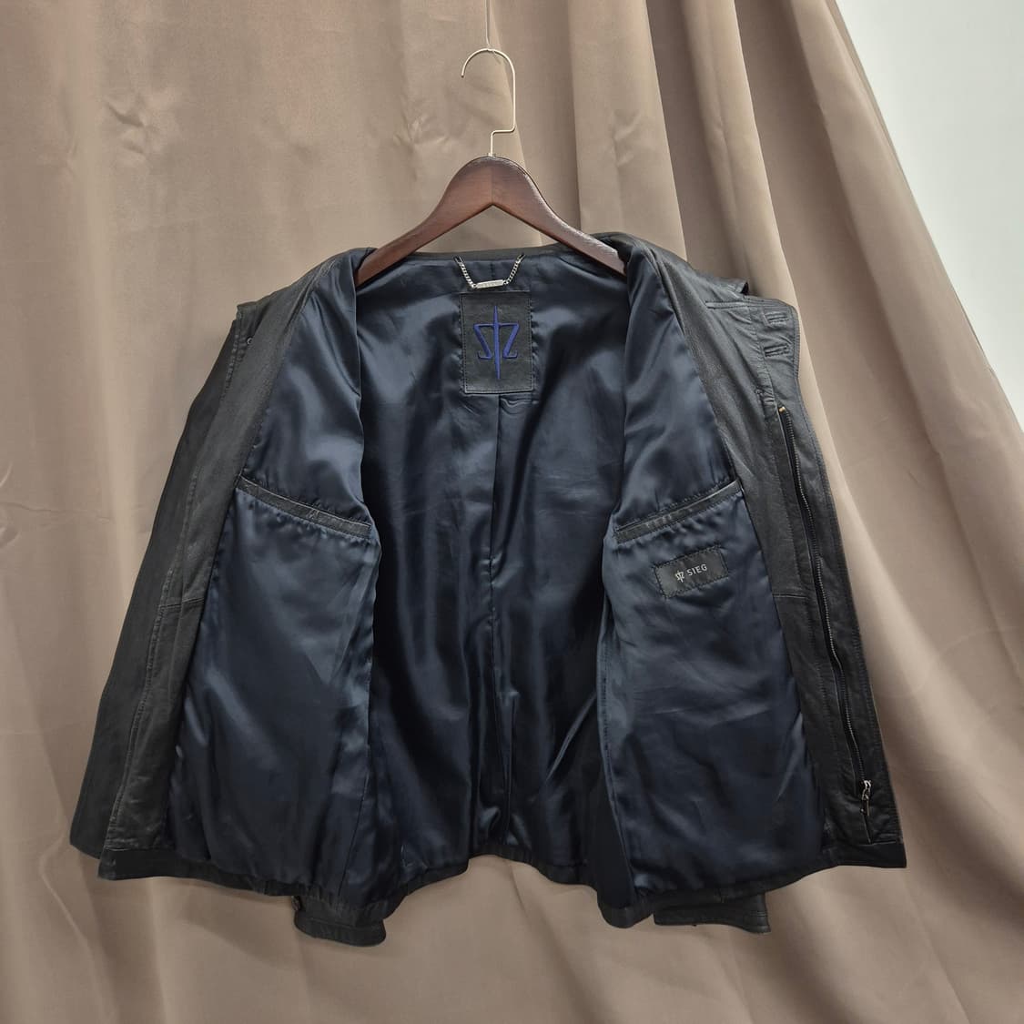 자이크 양가죽 자켓 100 상품이미지8