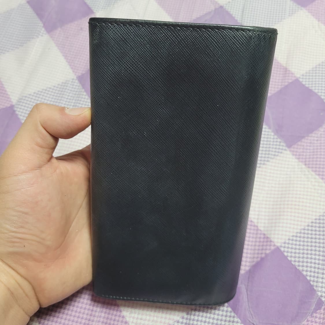 페라가모 여성용 블랙 장지갑 상품이미지5