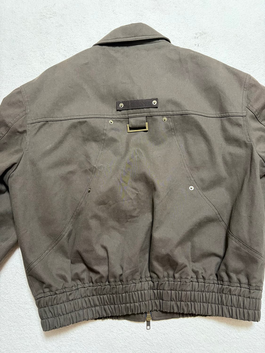 [44] 엘무드(LMOOD) 워크 포켓 치노 블루종 자켓 (브라운) 상품이미지2