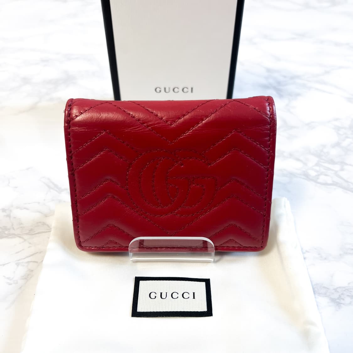 구찌 GG 마몬트 마틀라세 지갑 상품이미지2