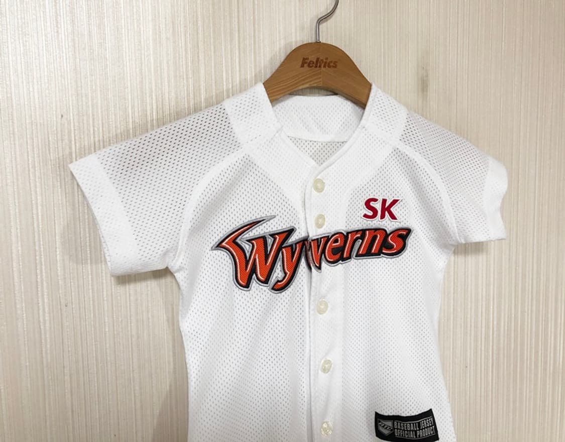 (아동) KBO ATC SK와이번스 홈유니폼/져지 3세 상품이미지4
