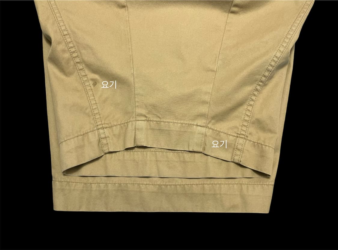 니들스 HD밀리터리 카키색 사이즈 M 상품이미지6