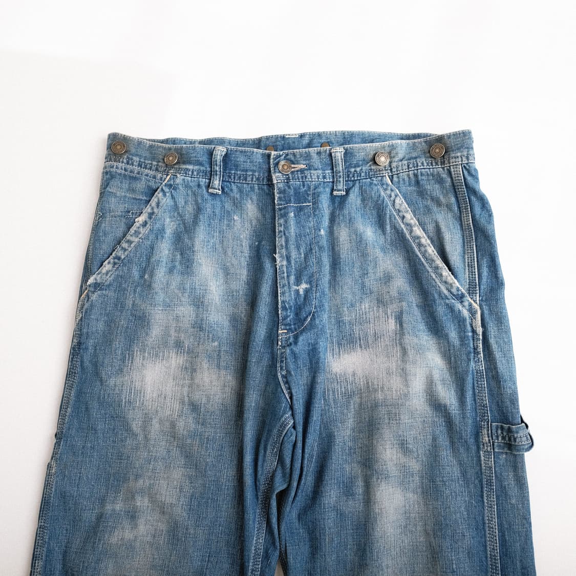 피그벨 리페어 커스텀 페인터 데님팬츠 3(34-35)사이즈 상품이미지3