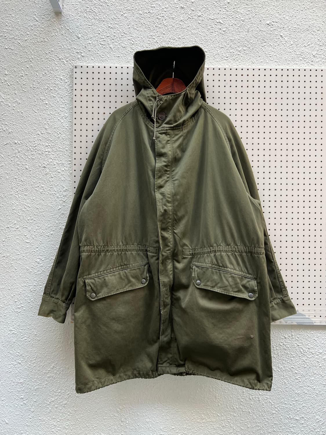 60s FRENCH ARMY M-64 MILITARY 오리지널개파카 상품이미지1