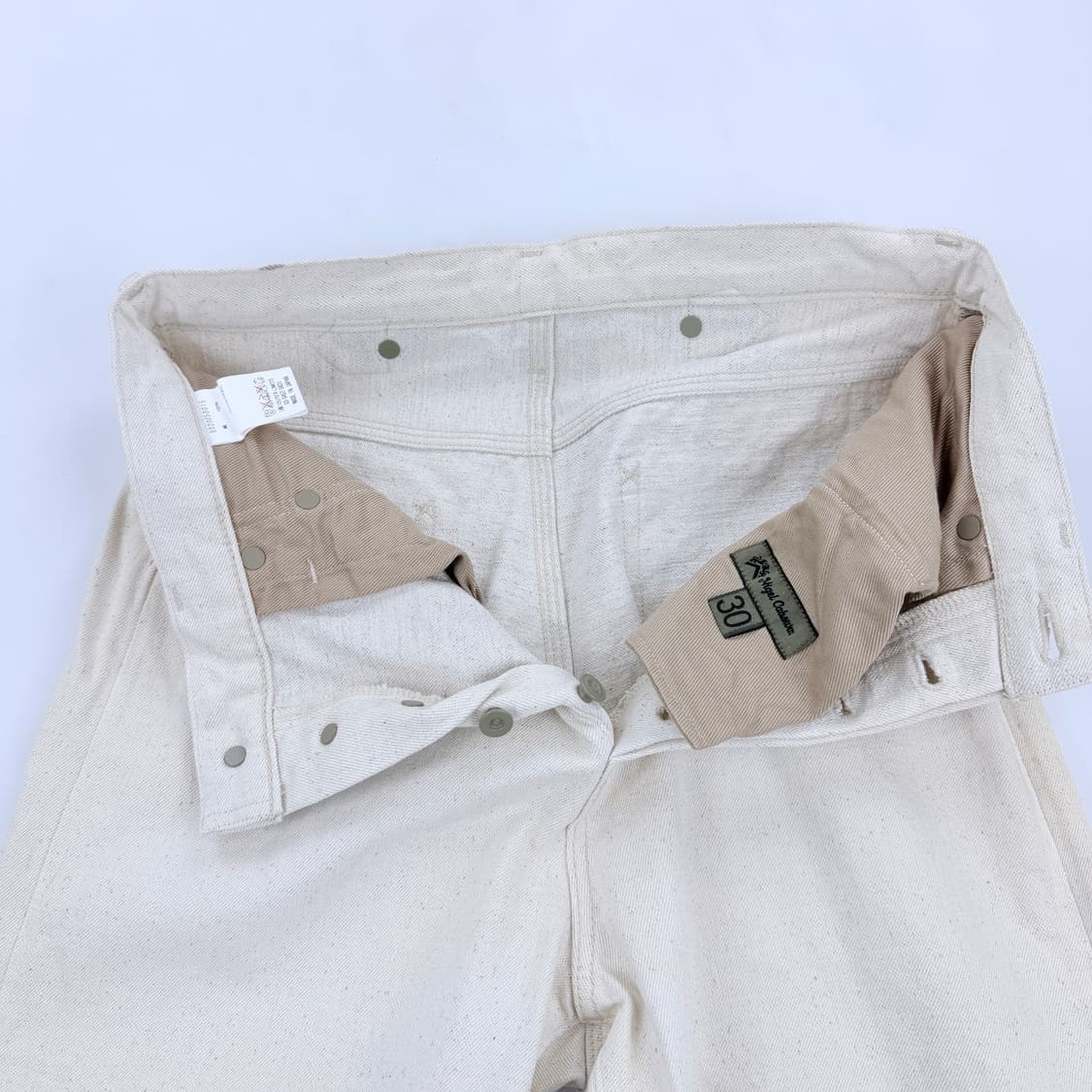 나이젤카본 신치백 에크루 데님팬츠 상품이미지3