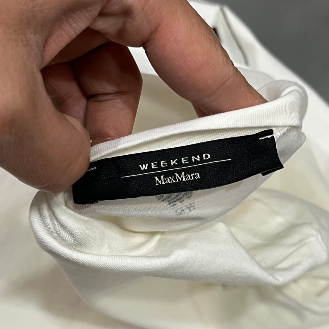  막스마라 로고 반팔티 y16082 상품이미지8