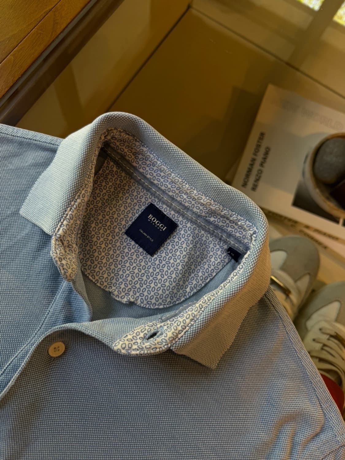 BOGGI 보기 클래식 pk 셔츠 슬림100 상품이미지9