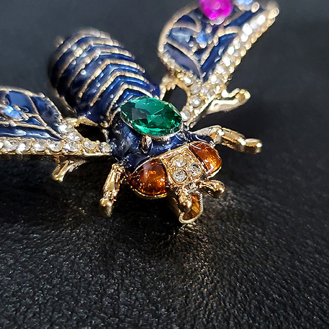 Cynthera 브로치 남자 여자 엔틱 빈티지 명품 고대 보석 벌 상품이미지3