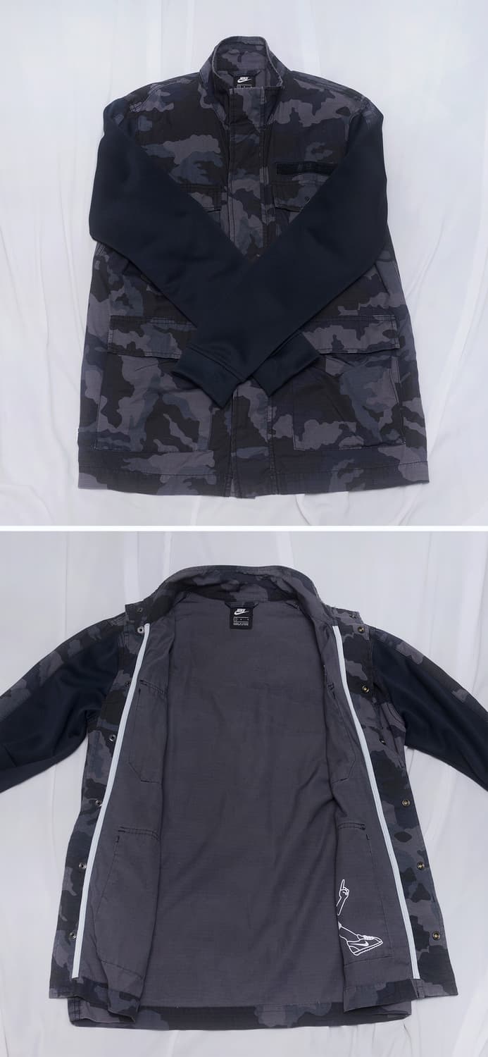 나이키 NSW M-65 카모플라쥬 엑티브 자켓 (L / 100+) 상품이미지3