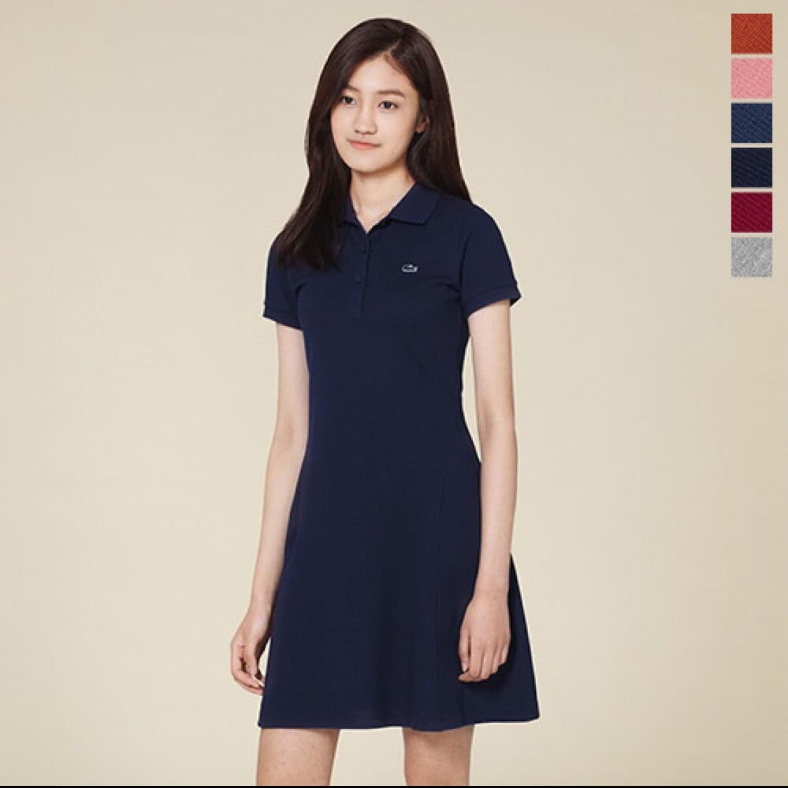 LACOSTE 라코스테 폴로 드레스(코튼)34 사이즈 상품이미지2