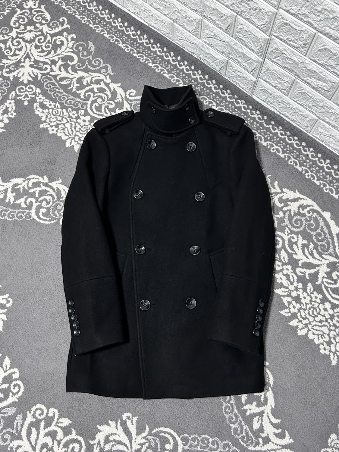 우영미 울 나폴레옹 코트 상품이미지3