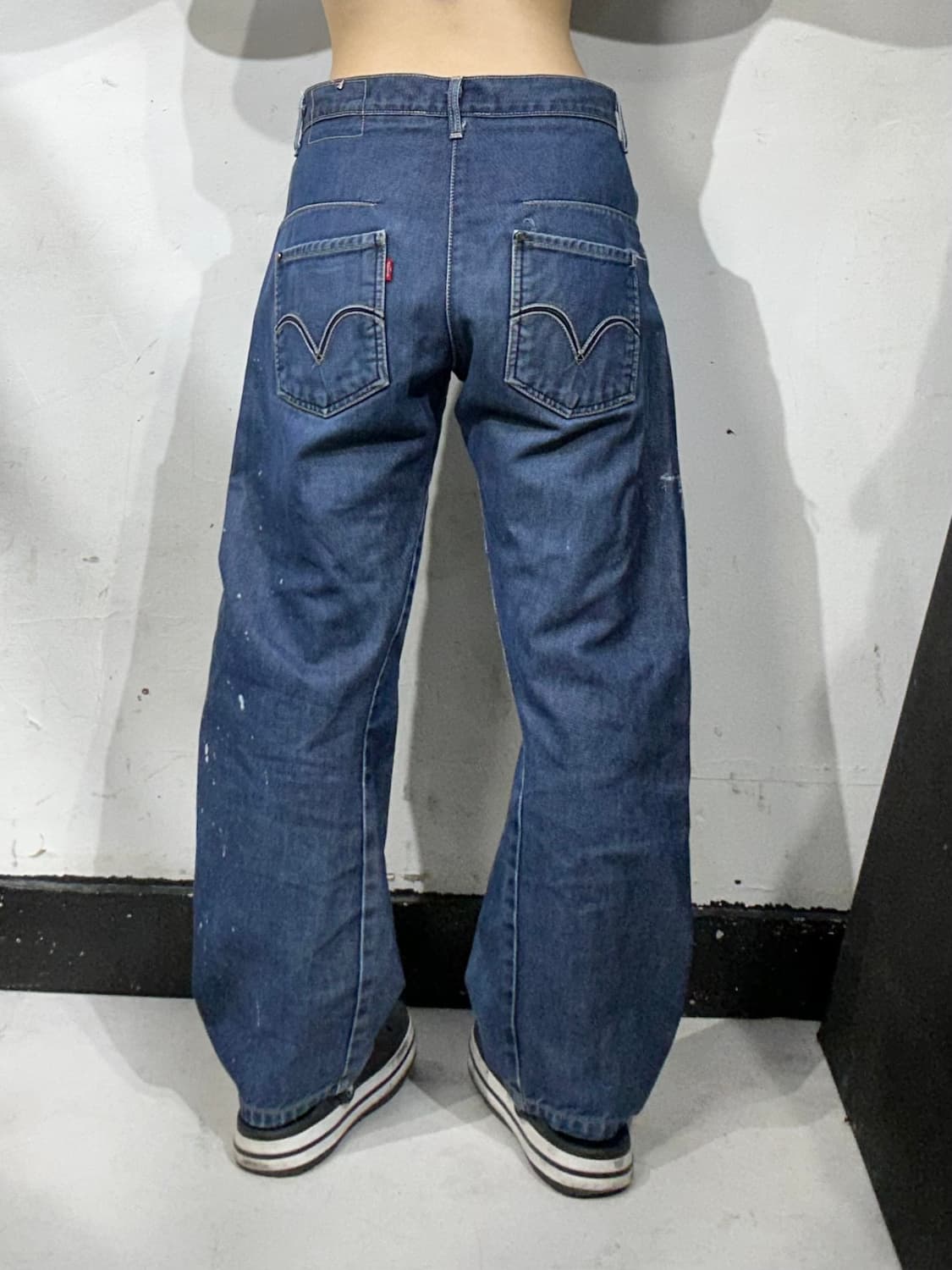 리바이스 중청 엔지니어드 페인팅 데님 팬츠 청바지  상품이미지3