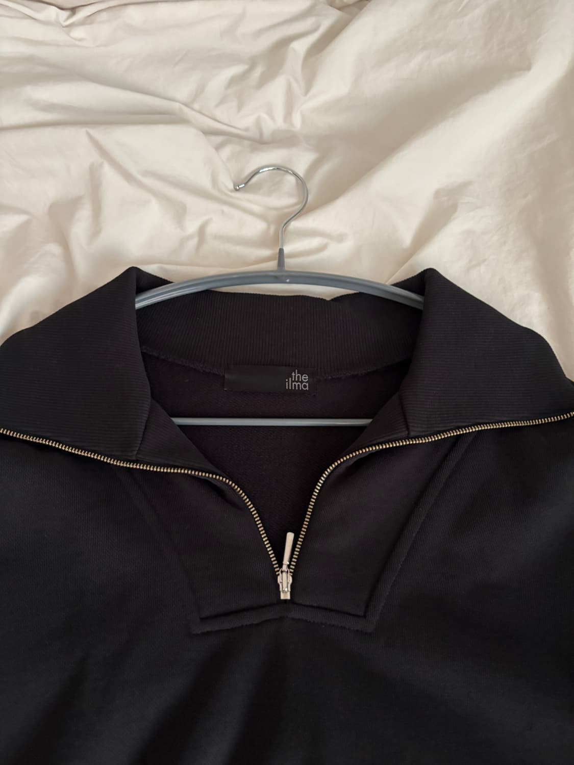 더일마 언발 반집업 맨투맨 상품이미지2