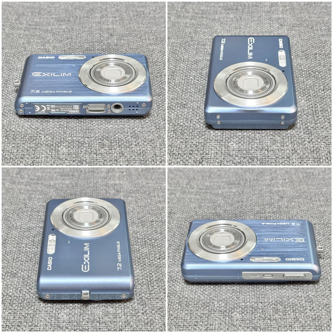 카시오 엑슬림 EX-Z77 라이트블루 빈티지디카 상품이미지3